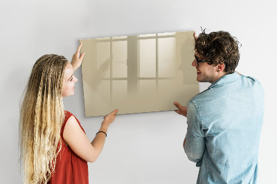 Memobord van glas met print inclusief neodymium magneten Een knusse plek voor herinneringen en aantekeningen.