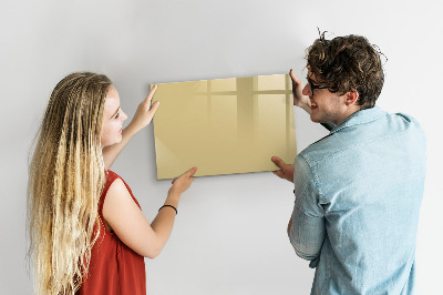 Decoratief glazen wandbord beschrijfbaar en magnetisch Een knusse plek voor herinneringen en aantekeningen.