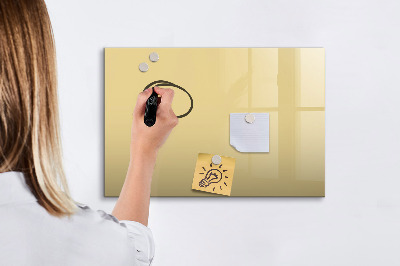Decoratief glazen wandbord beschrijfbaar en magnetisch Een knusse plek voor herinneringen en aantekeningen.