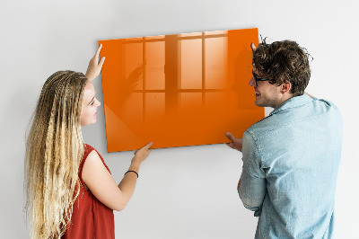 Decoratief glazen wandbord beschrijfbaar en magnetisch Een creatieve manier om je foto's te presenteren.