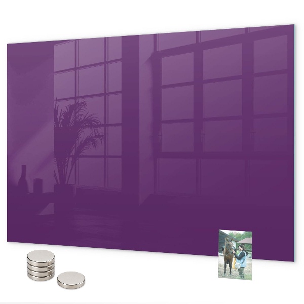 Magnetisch bord Paars