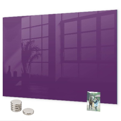 Magnetisch bord Paars
