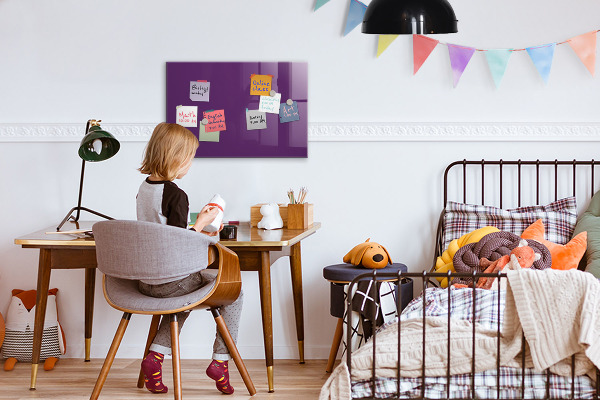 Magnetisch bord Paars