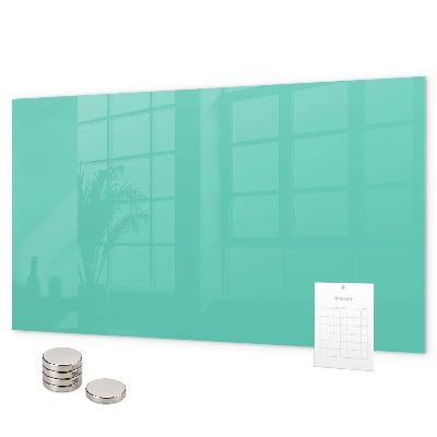 Magneetbord Turkooiskleur