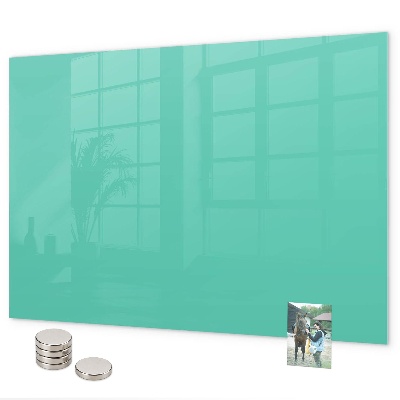 Magneetbord Turkooiskleur