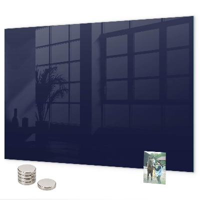 Magneetbord Kleur: donker marineblauw