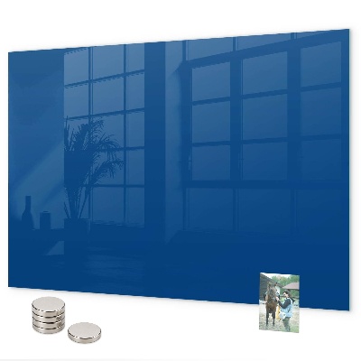 Magnetisch bord Blauwe kleur