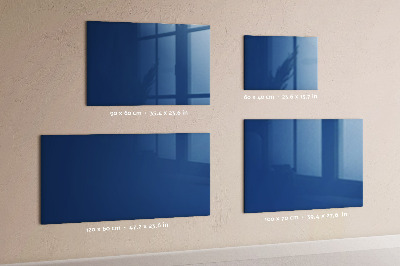 Magnetisch bord Blauwe kleur