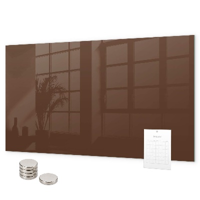 Magneetbord Bruine kleur