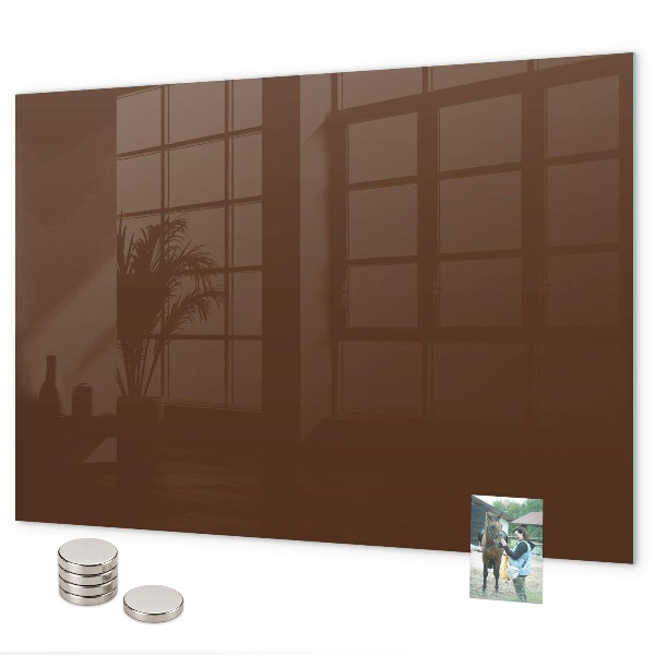 Magneetbord Bruine kleur