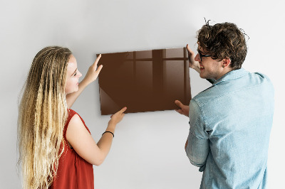 Magneetbord Bruine kleur