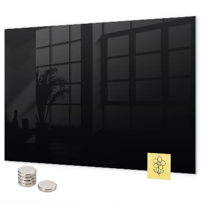 Magnetisch bord Zwarte kleur