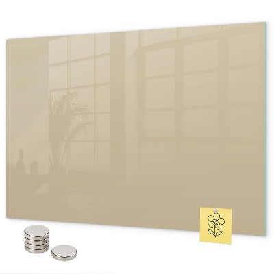 Magnetisch bord Beige kleur