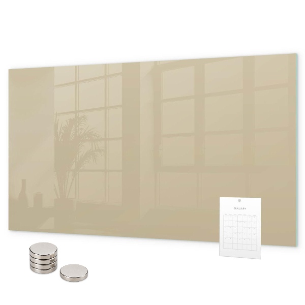 Magnetisch bord Beige kleur