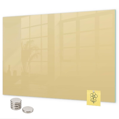 Magneetbord Crème kleur