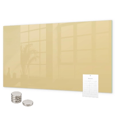 Magneetbord Crème kleur