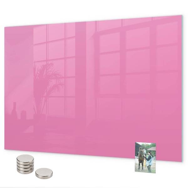 Magnetisch bord Roze
