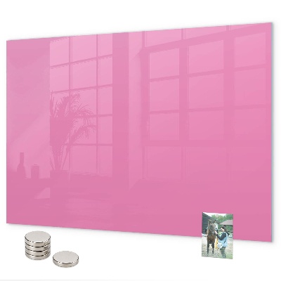 Magnetisch bord Roze