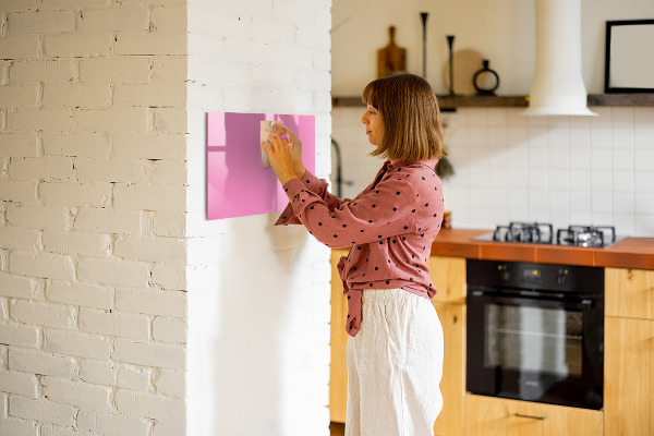 Magnetisch bord Roze
