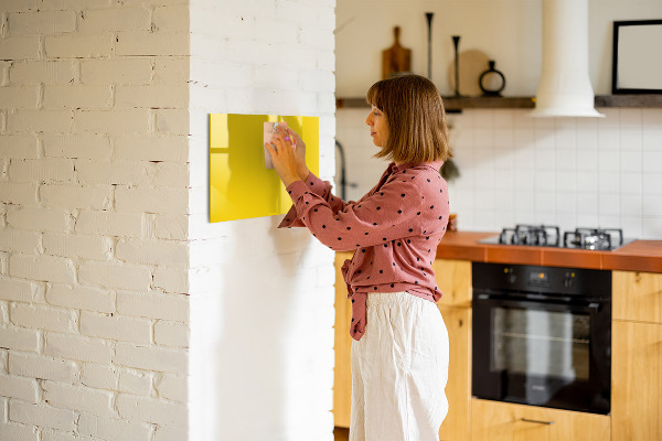 Magneetbord Lichtgele kleur