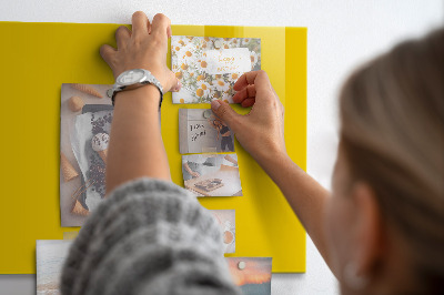 Magneetbord Lichtgele kleur