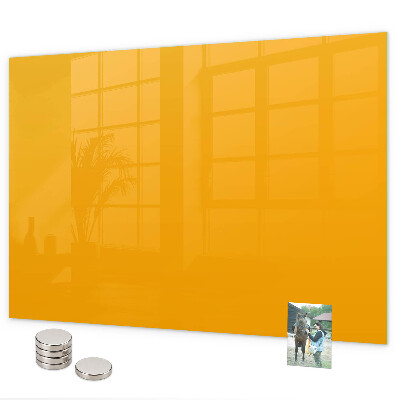 Magnetisch bord Goudgele kleur