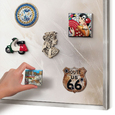 Decoratief metalen magneetbord in een zilveren lijst Zachte lichtheid