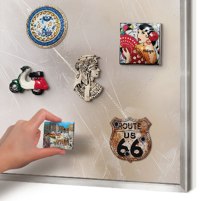 Decoratief metalen magneetbord in een zilveren lijst Zachte lichtheid