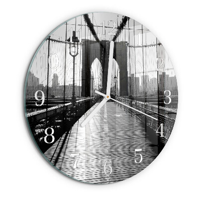 Ronde glazen klok Brug