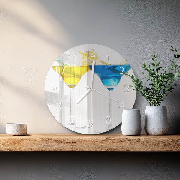 Ronde glazen klok Cocktail