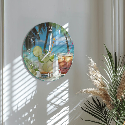 Ronde glazen klok Cocktail