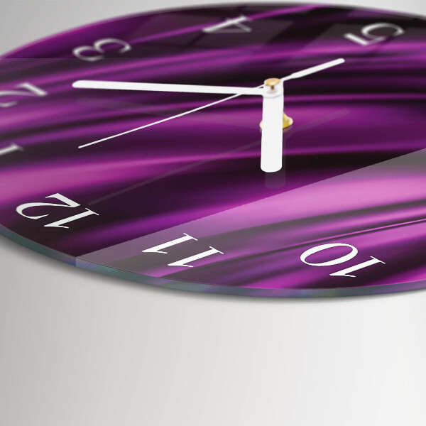 Ronde glazen klok Abstractie