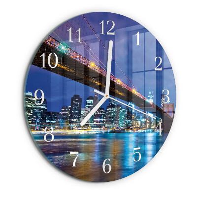 Ronde glazen klok Brug