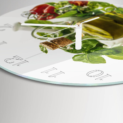 Ronde glazen klok Basilicumolie