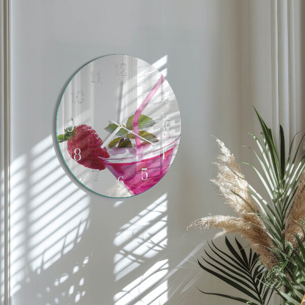 Ronde glazen klok Cocktail