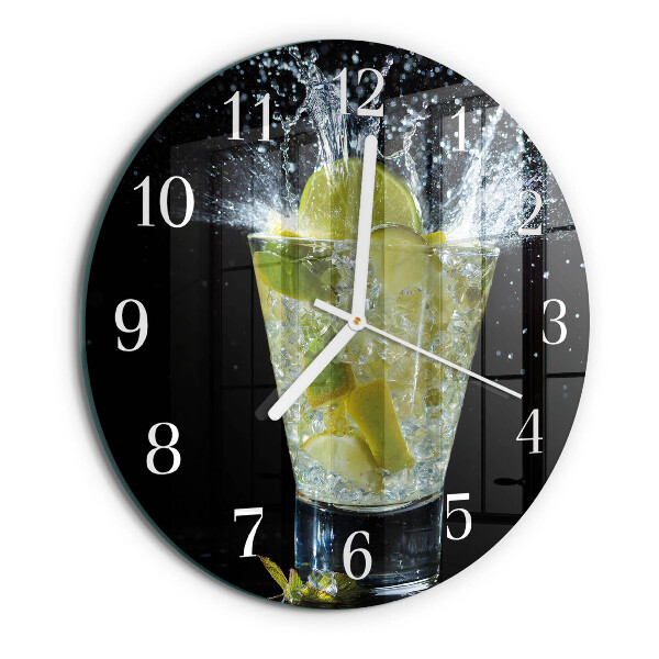 Ronde glazen klok Cocktail