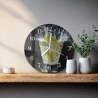 Ronde glazen klok Cocktail