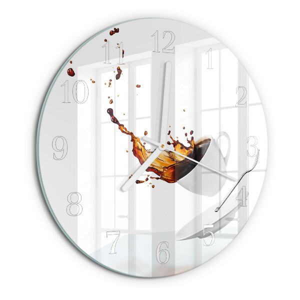 Ronde glazen klok Beker