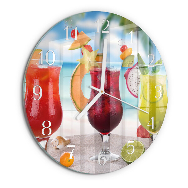 Ronde glazen klok Cocktail