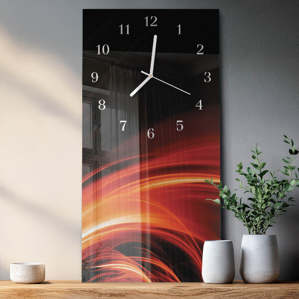 Glazen klok rechthoekige Abstractie