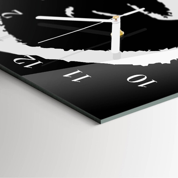 Glazen klok rechthoekige Abstractie