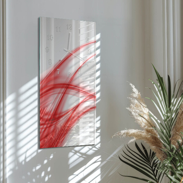 Glazen klok rechthoekige Abstracte kunst