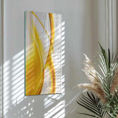 Glazen klok rechthoekige Abstracte kunst