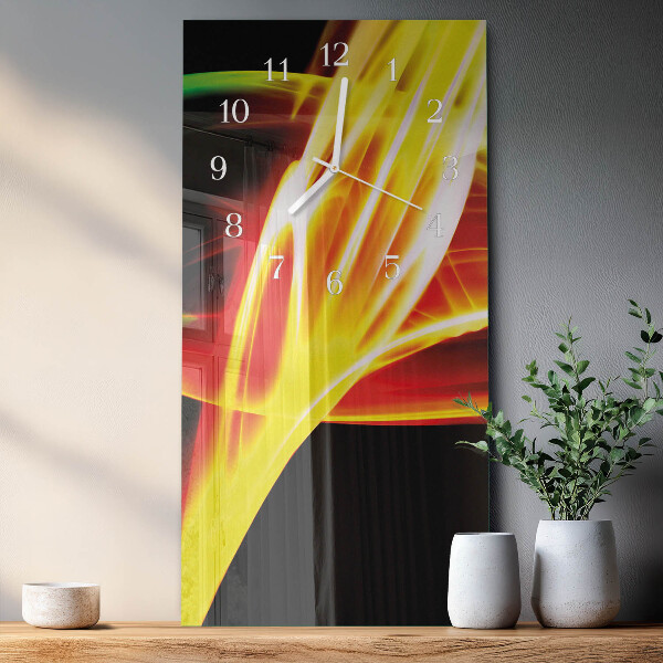 Glazen klok rechthoekige Abstractie