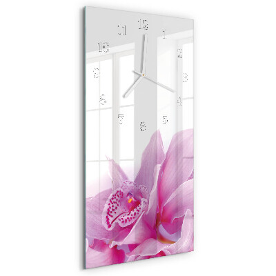 Glazen klok rechthoekige Orchidee