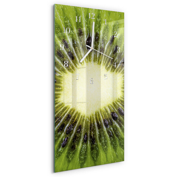 Glazen klok rechthoekige Kiwi