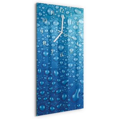 Glazen klok rechthoekige Druppel water