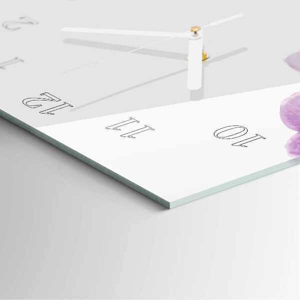 Glazen klok rechthoekige Orchideeën