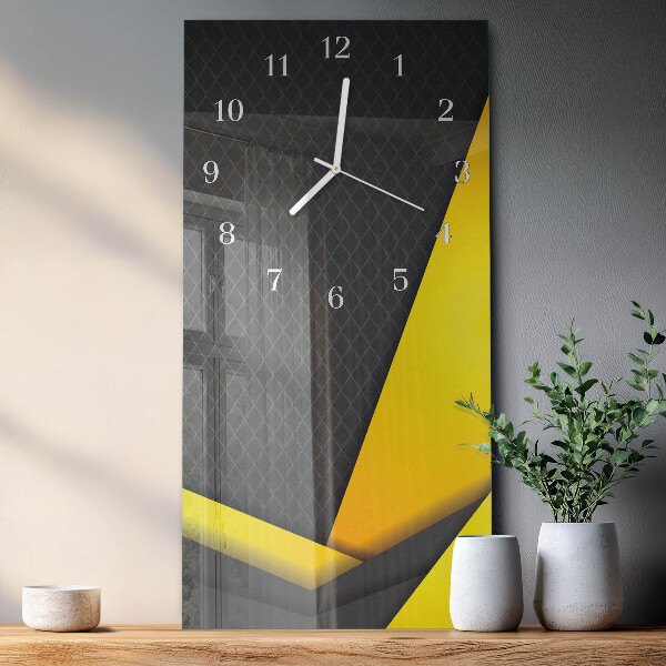 Glazen klok rechthoekige Abstractie