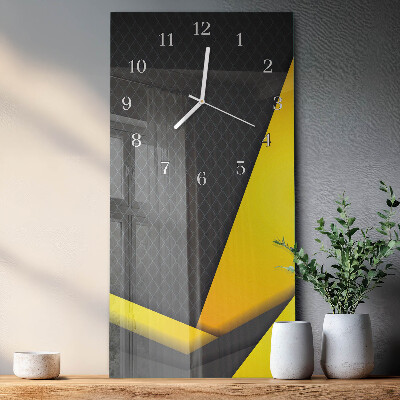 Glazen klok rechthoekige Abstractie